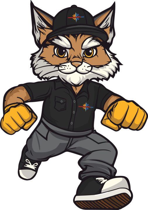 bobcat mascot for trade work