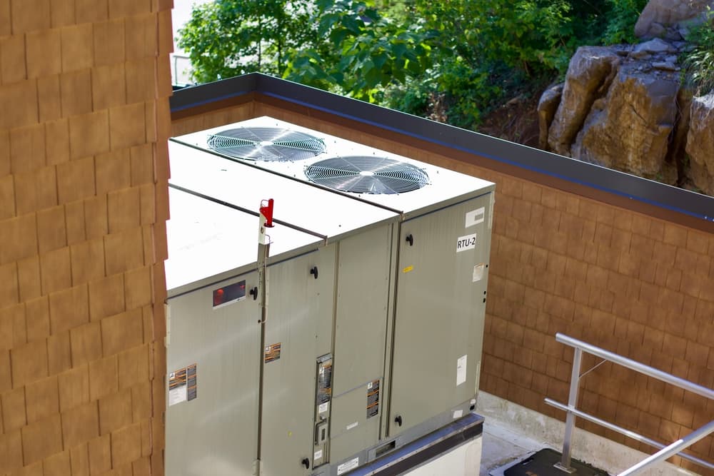 Commercial HVAC System Installed