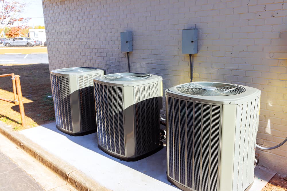 Outdoor air conditioning units