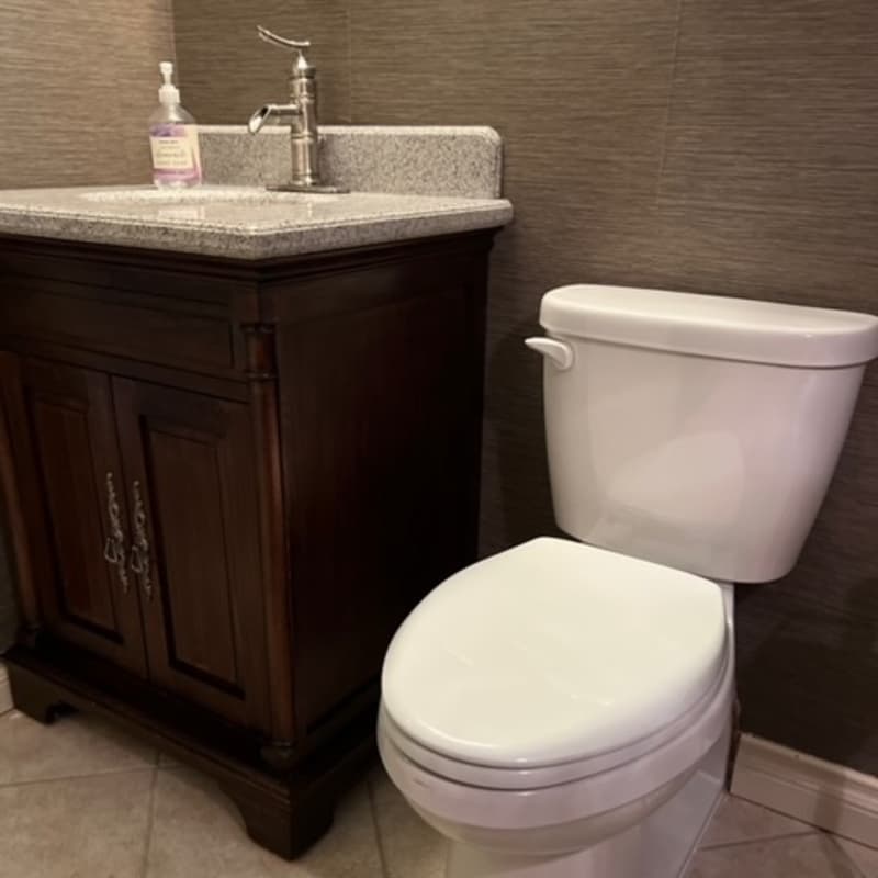 toilet and bathroom faucet upgrade