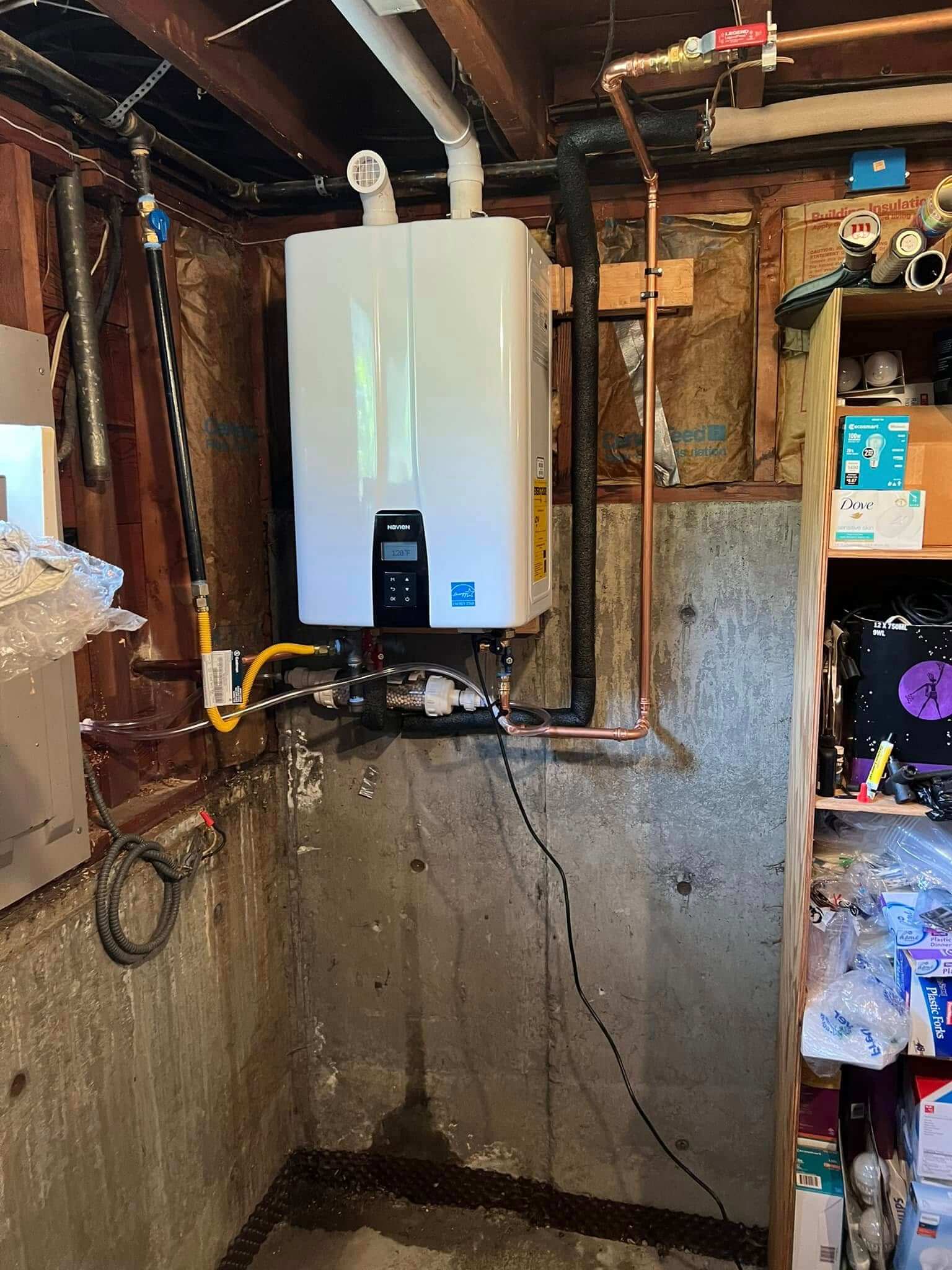 tankless water heater