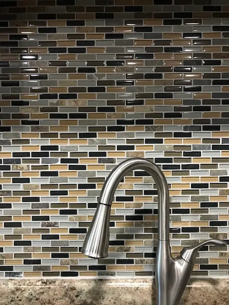 Kitchen Backsplash installation